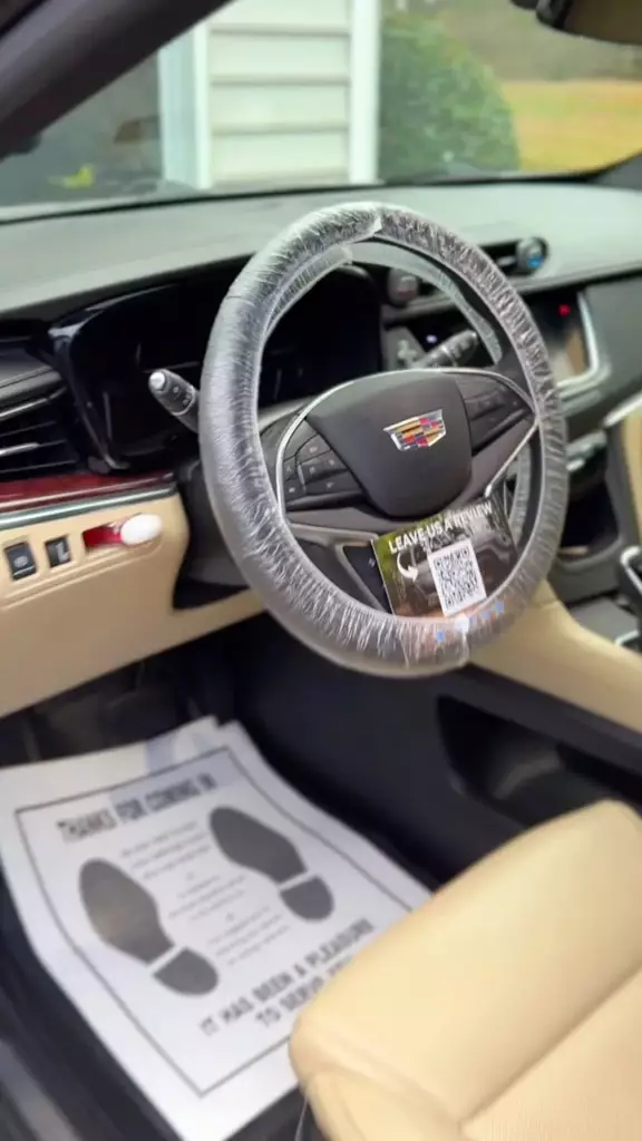 Cadillac XT5 interior - My Detail Buddy mobile detailing