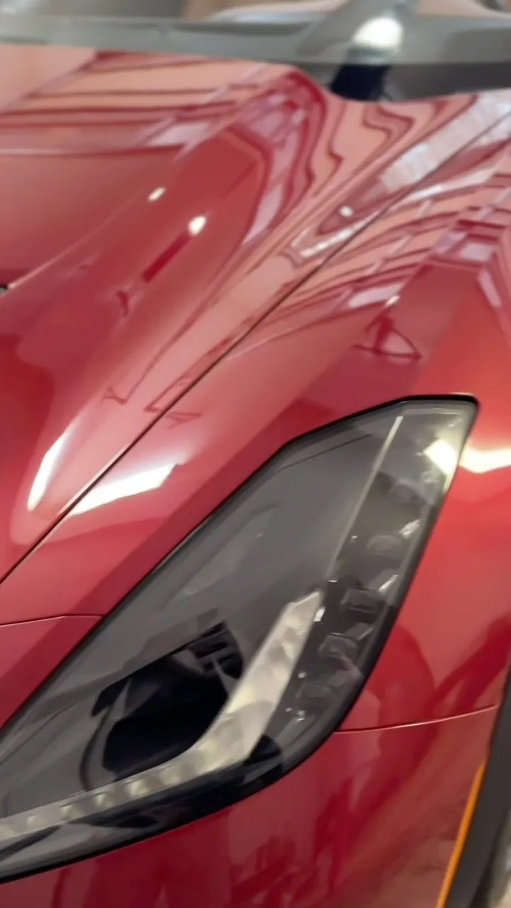 Corvette with 10-year ceramic