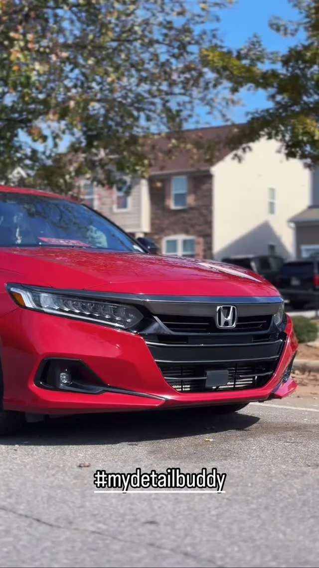Honda Accord after a detail