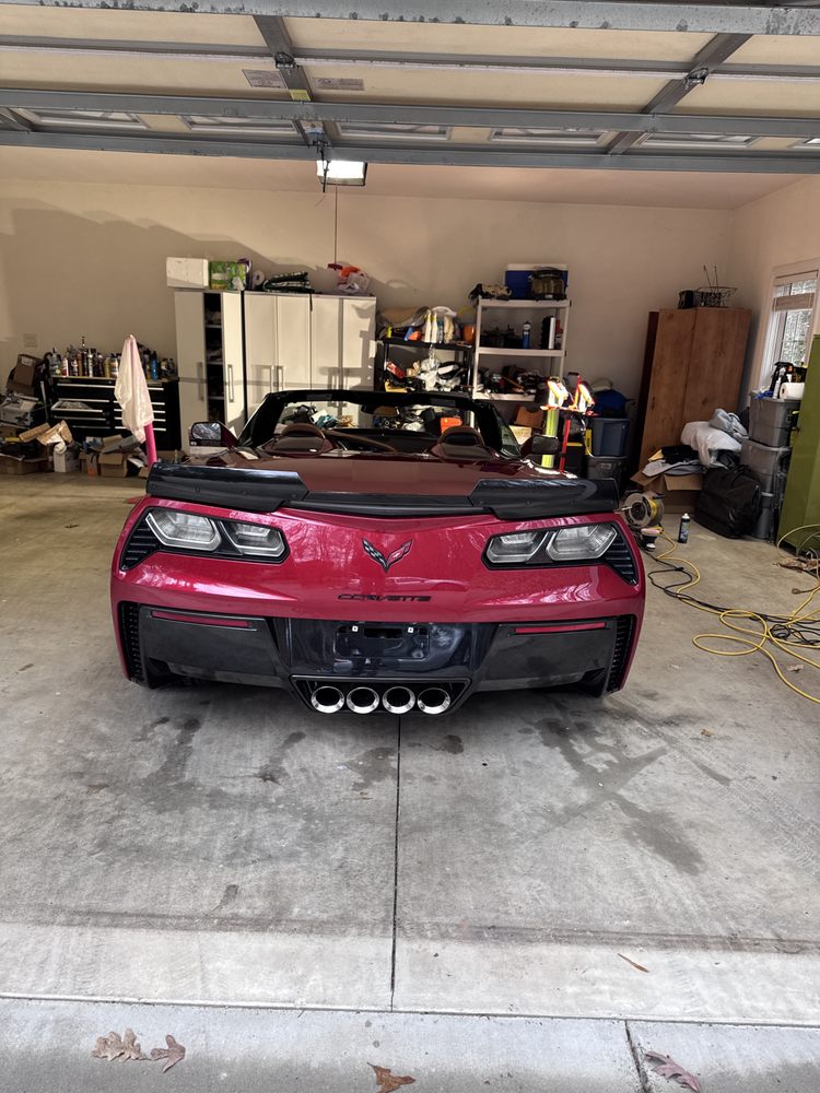 Corvette, fresh detail